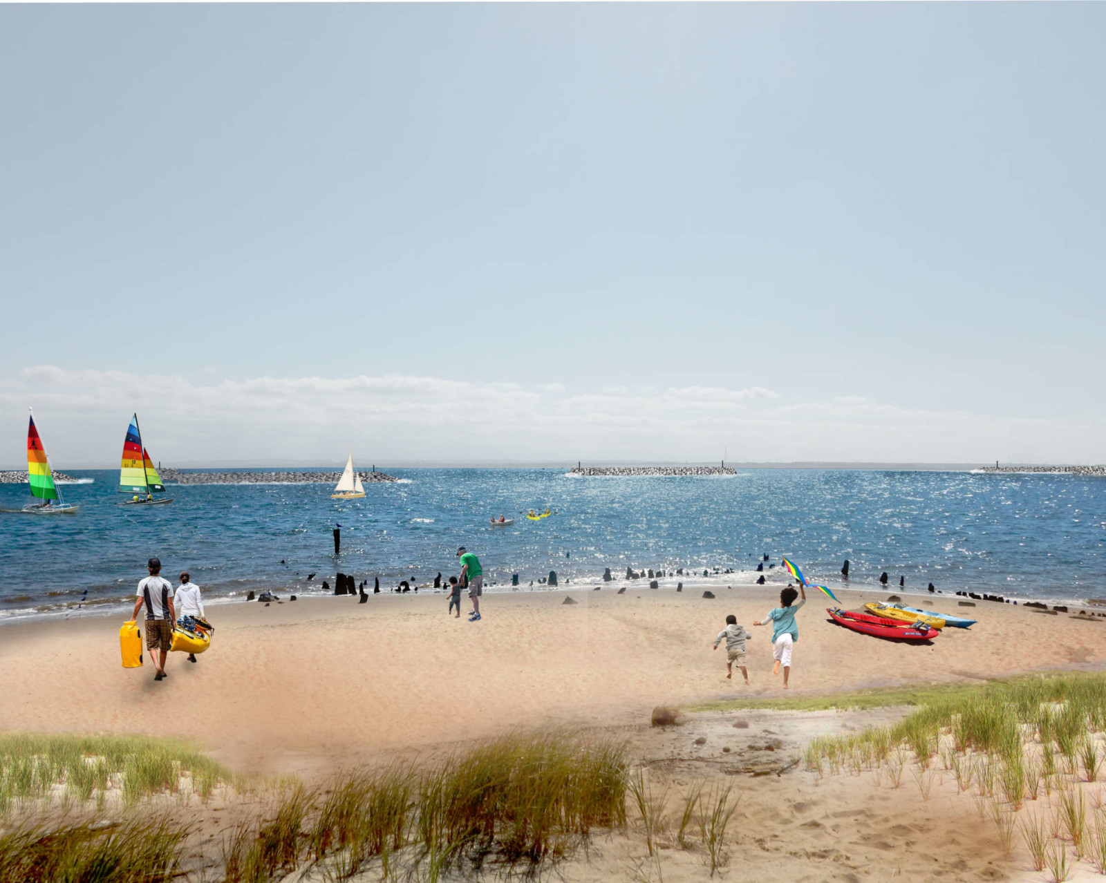 living breakwaters