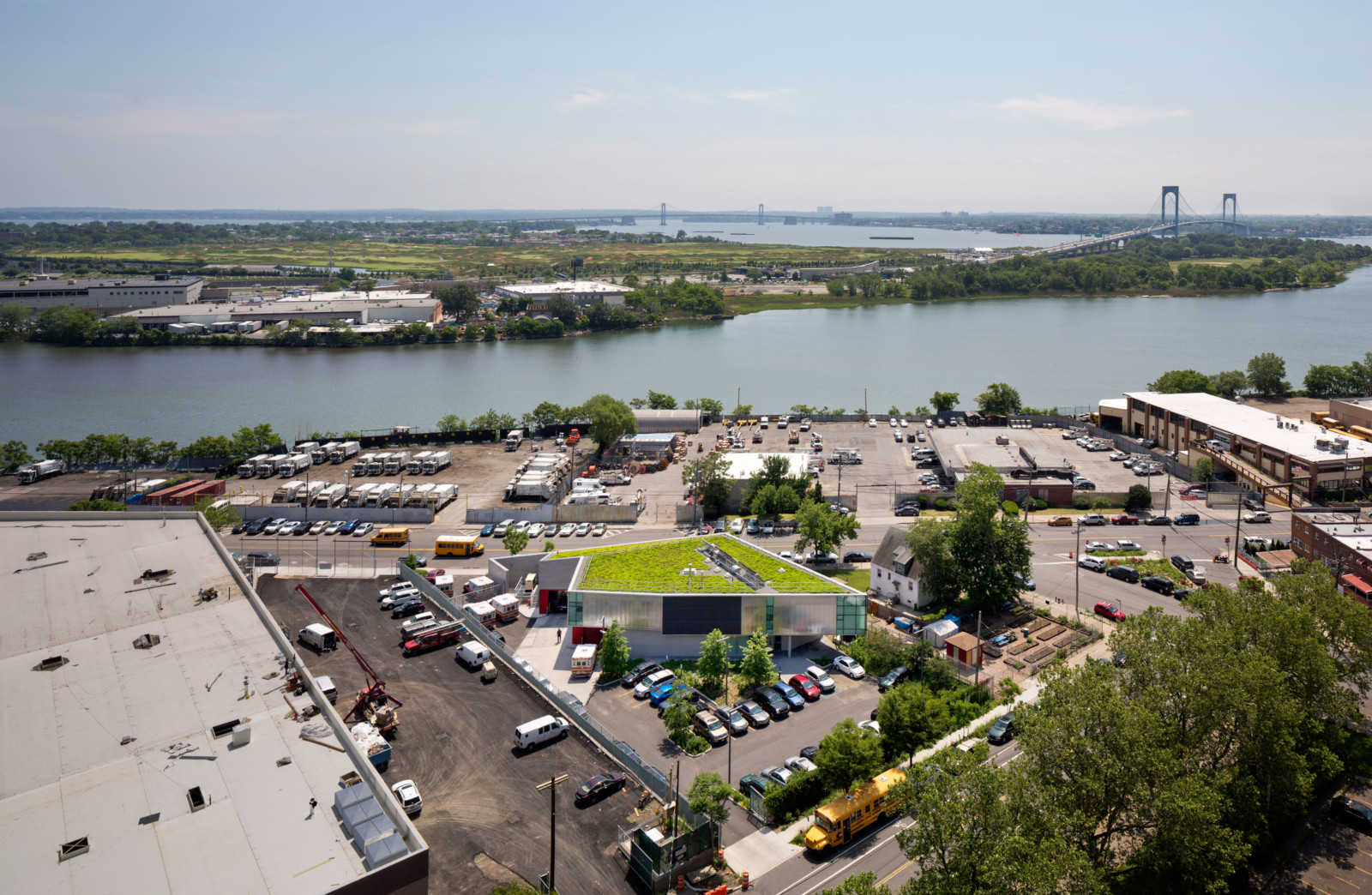 Zerega Avenue EMS Station Green Roof SCAPE