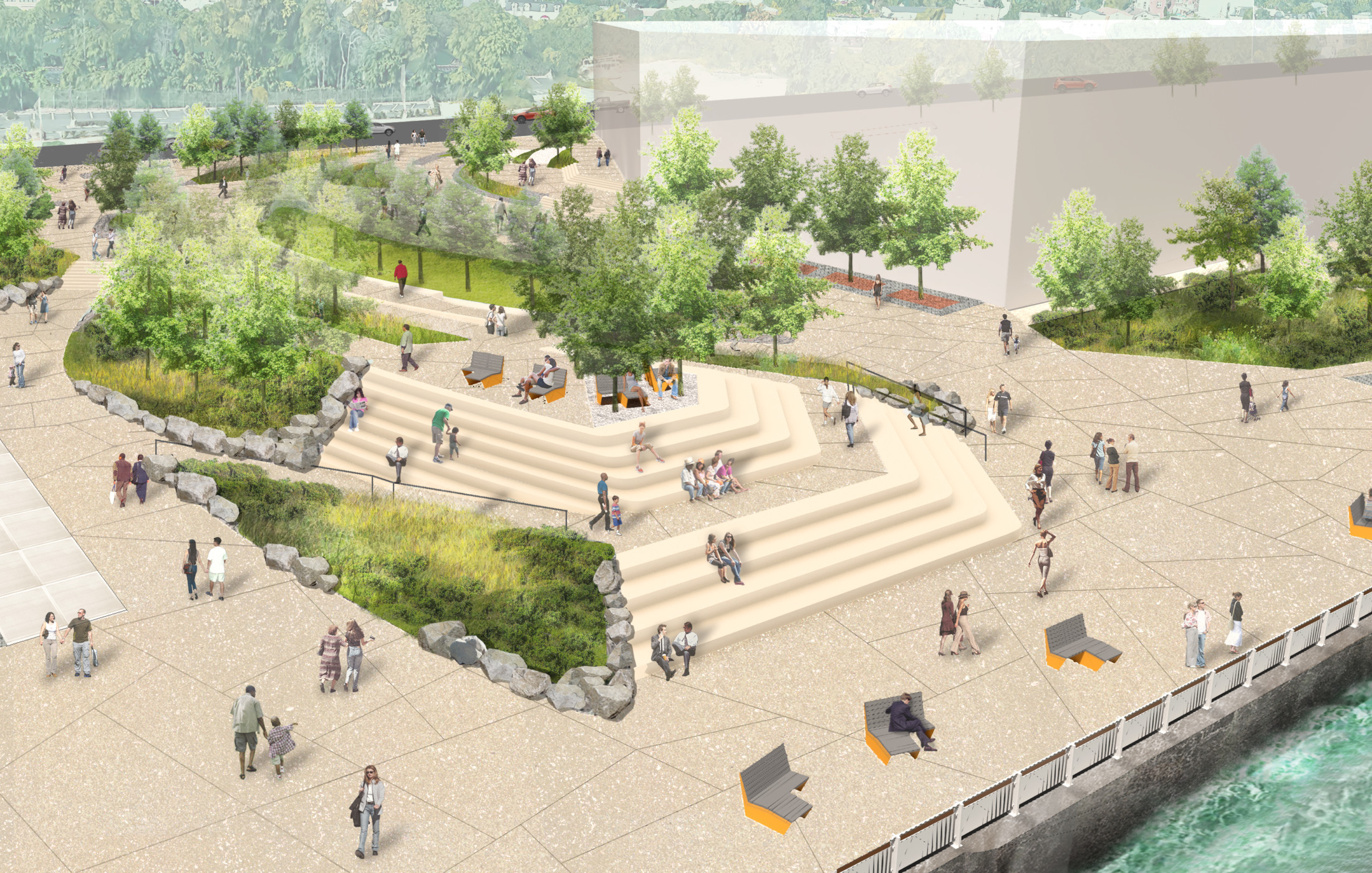 Stapleton Waterfront Park SCAPE