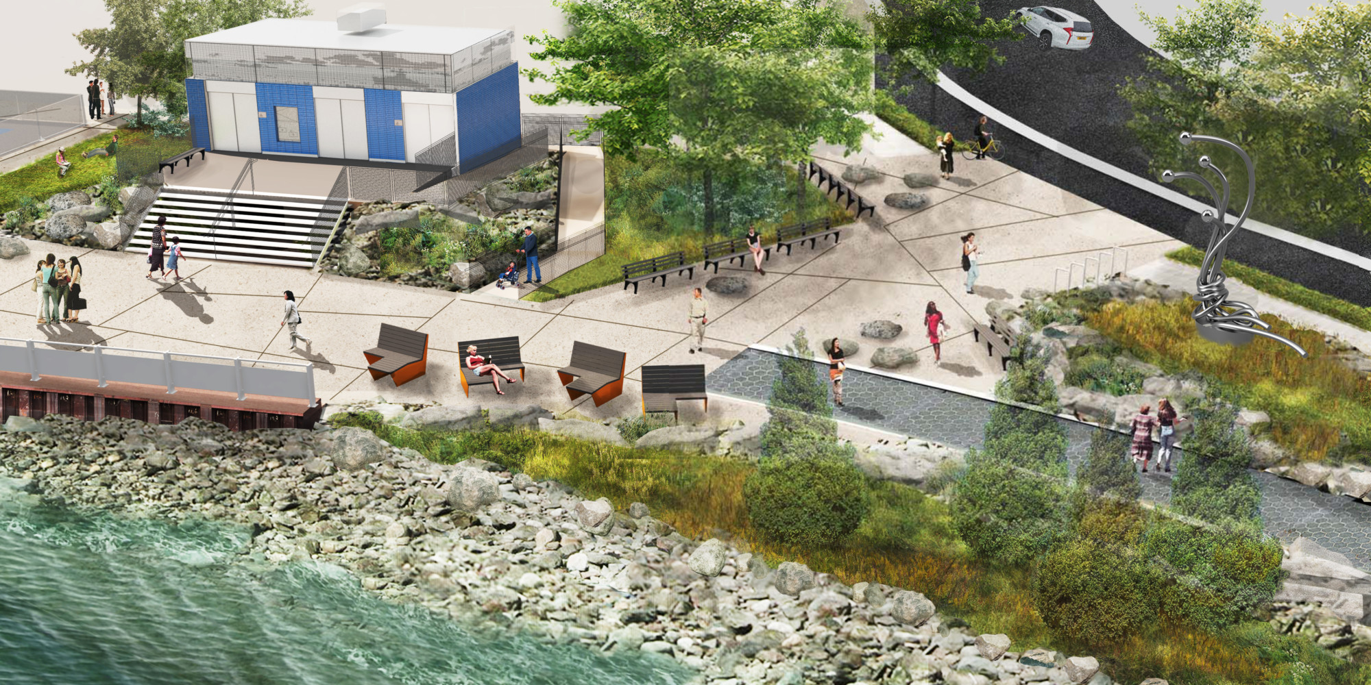 Stapleton Waterfront Park SCAPE