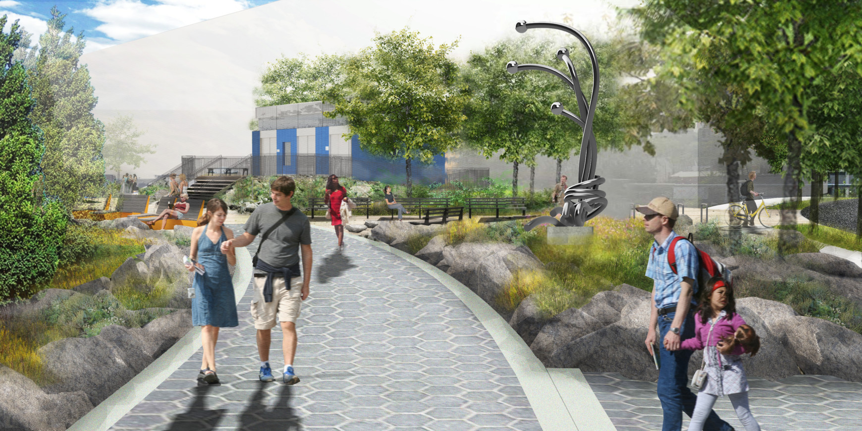 Stapleton Waterfront Park SCAPE