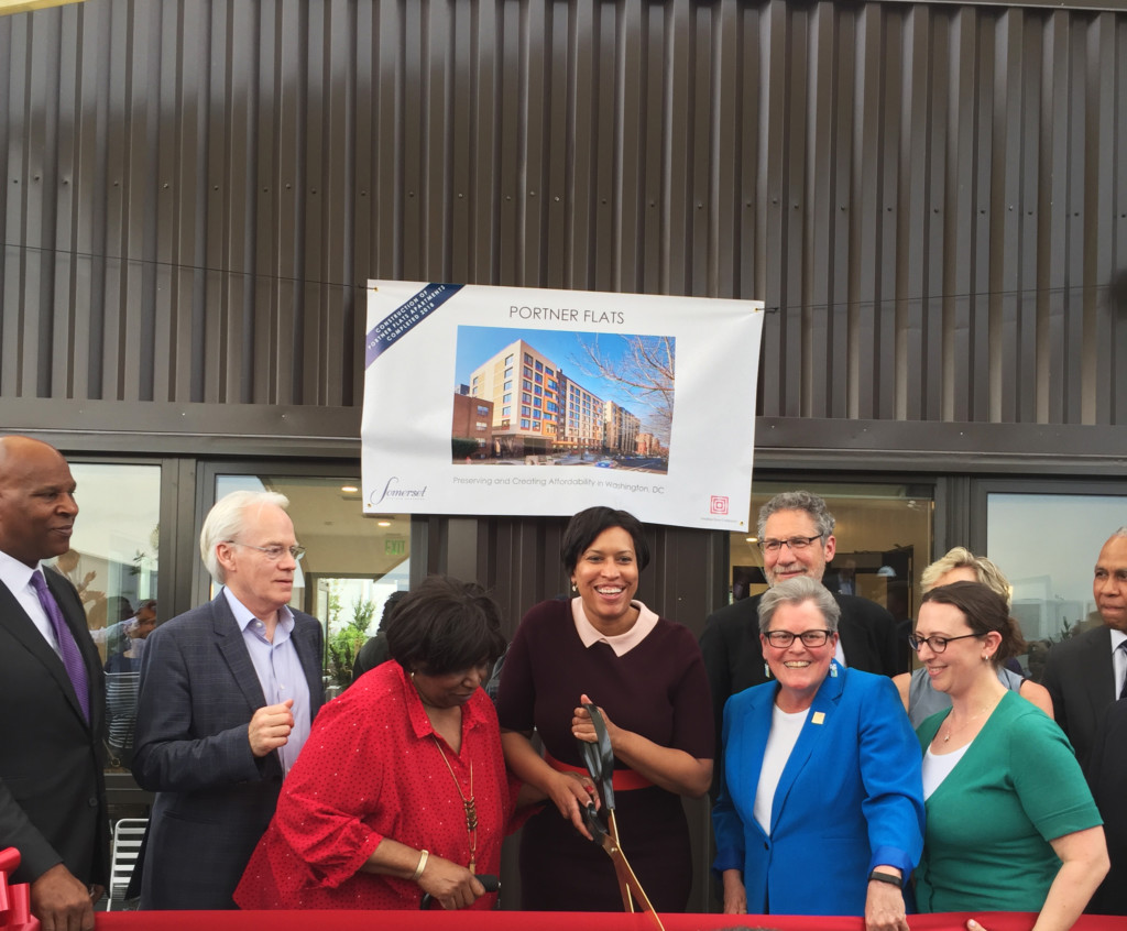 Portner Flats Ribbon Cutting Ceremony SCAPE